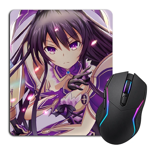 Mouse pad with print Date A Live Tohka Yatogami Hero