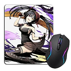 Mouse pad with print Date A Live Girl Hero Print