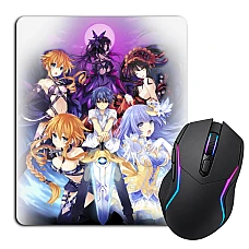Mouse pad with print Date A Live Characters
