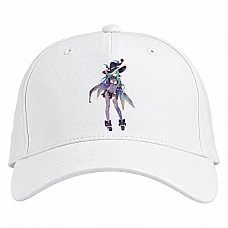 Baseball cap with Print Date A Live Natsumi Witch - white