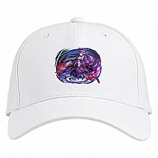 Baseball cap with Print Date A Live Yatogami Tohka Print - white
