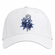 Baseball cap with Print Date A Live Origami Tobiichi Hero - white