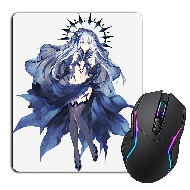 Mouse pad with print Date A Live Origami Tobiichi Hero