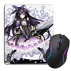 Mouse pad with print Date A Live Battle Girl Print