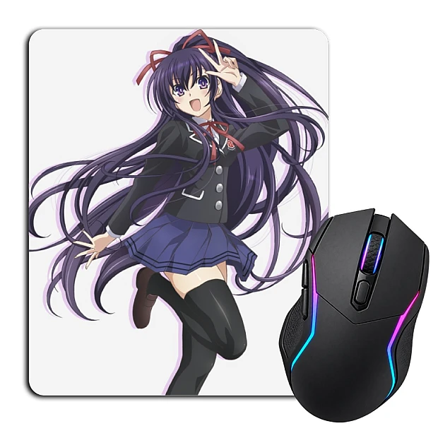Mouse pad with print Date A Live Happy Hero Yatogami Tohka