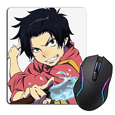 Mouse pad with print Blue Exorcist Rin Okumura