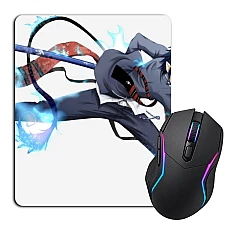 Mouse pad with print Blue Exorcist Hero Rin Okumura
