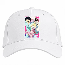 Baseball cap with Print Blue Exorcist Funny Print - white