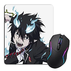 Mouse pad with print Blue Exorcist Boy