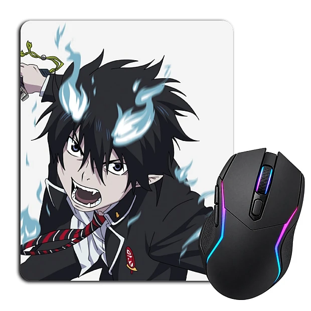 Mouse pad with print Blue Exorcist Boy