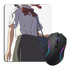 Mouse pad with print Your Name Mitsuha Miyamizu