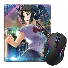 Mouse pad with print Your Name Mitsuha