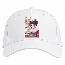 Baseball cap with Print Your Name Funny Mitsuha Miyamizu - white