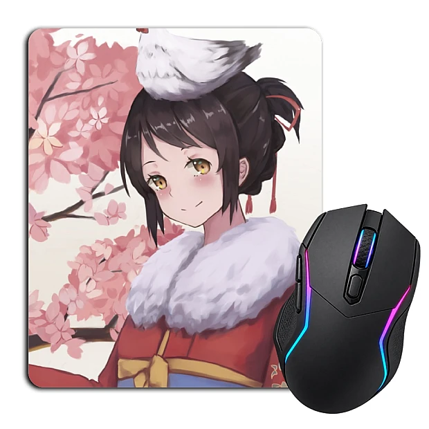 Mouse pad with print Your Name Funny Mitsuha Miyamizu