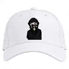 Baseball cap with Print Tokyo Ghoul Print - white