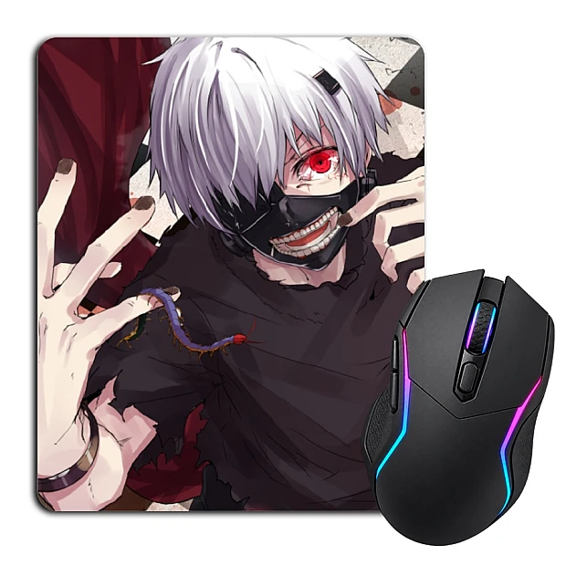 Mouse pad with print Tokyo Ghoul Boy Ken Kaneki