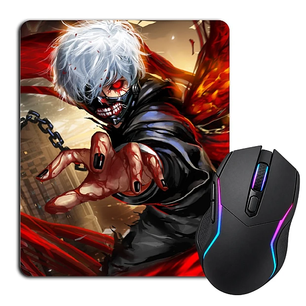 Mouse pad with print Tokyo Ghoul Ken Kaneki Print