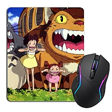 Mouse pad with print Tonari No Totoro Monsters