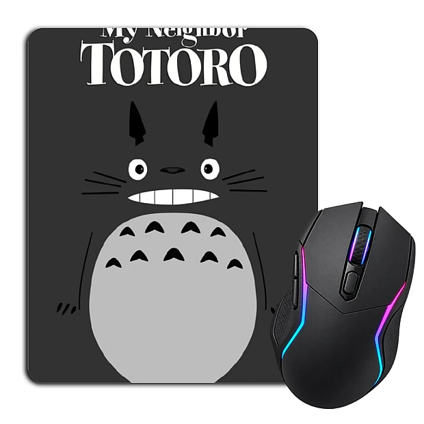 Mouse pad with print Tonari No Totoro Grey Print