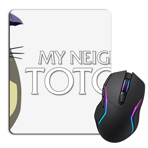 Mouse pad with print Tonari No Totoro Logo