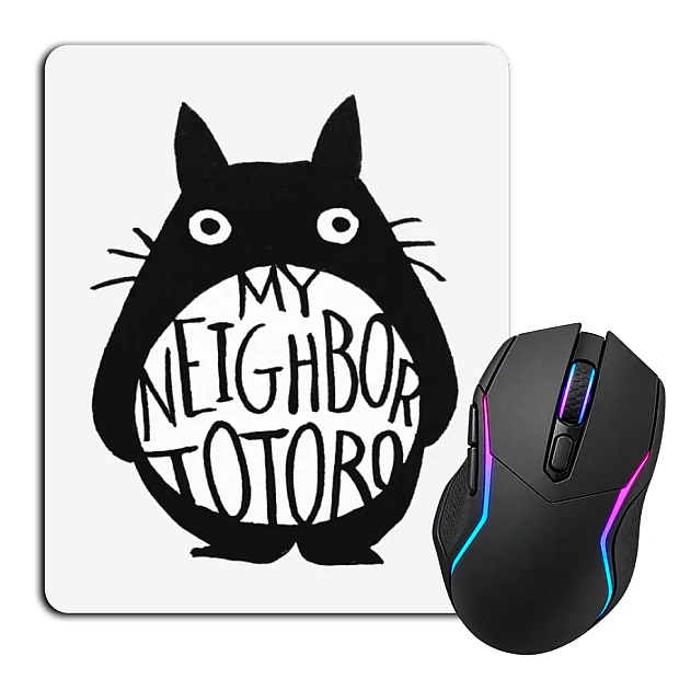 Mouse pad with print Tonari No Totoro Logo Hero