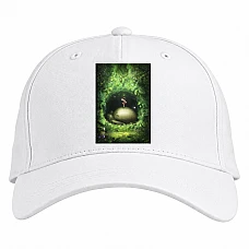 Baseball cap with Print Tonari No Totoro Art Version - white