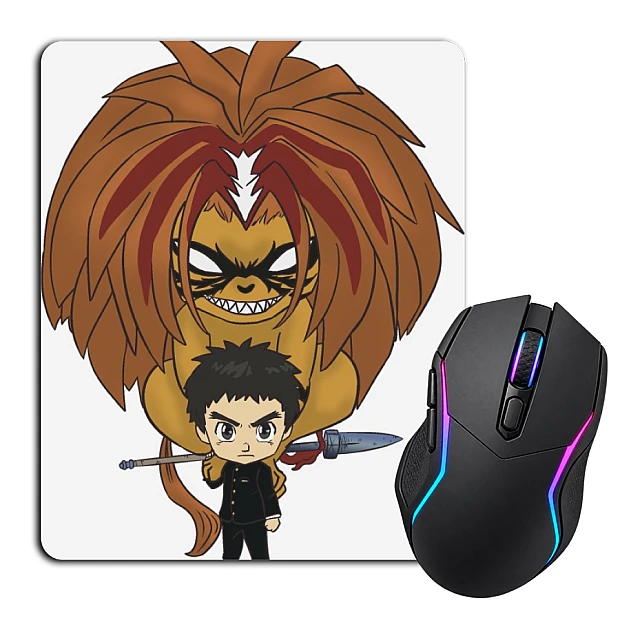 Mouse pad with print Ushio To Tora Heroes