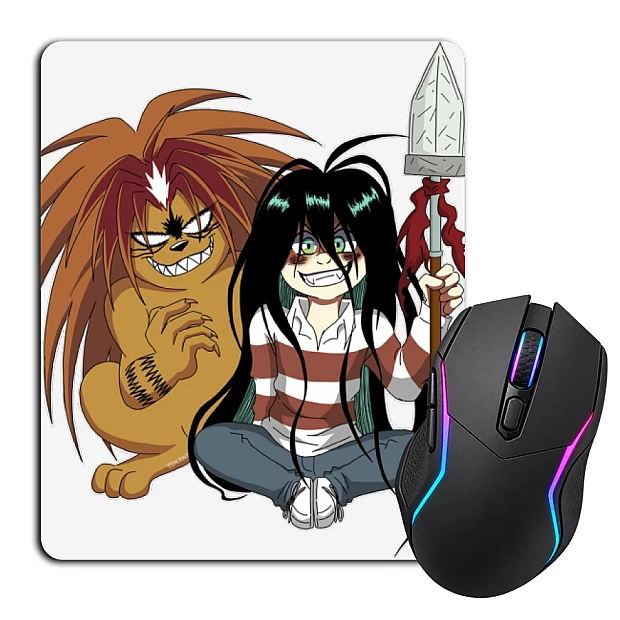 Mouse pad with print Ushio To Tora Print
