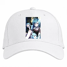 Baseball cap with Print Hatsune Miku Toys - white