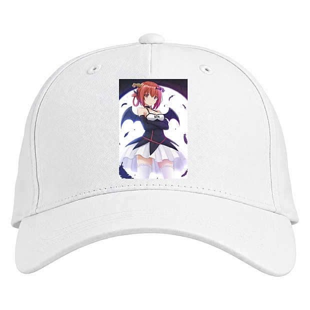 Baseball cap with Print Gabriel Dropout Beautiful Satanichia - white