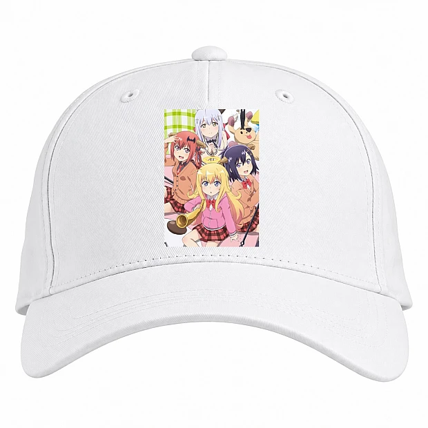 Baseball cap with Print Gabriel Dropout Heroes - white