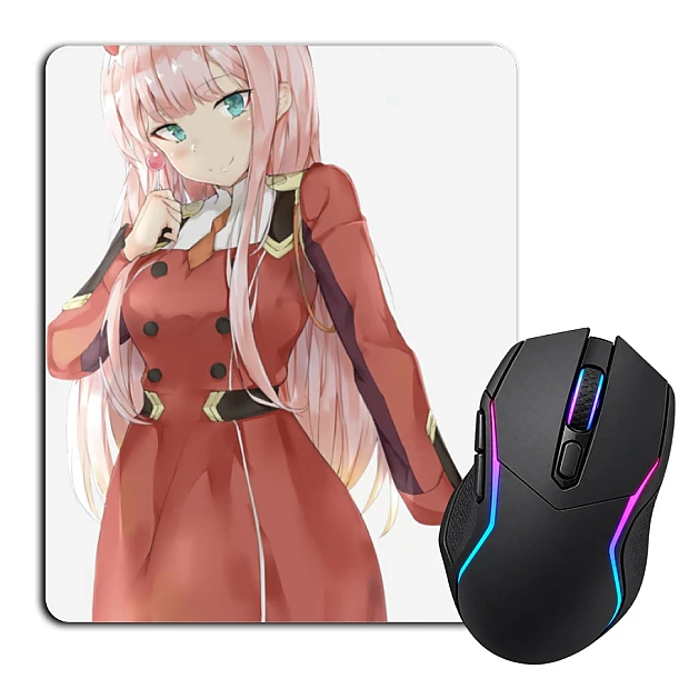 Mouse pad with print Darling In The Franxx Zero Two