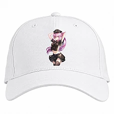 Baseball cap with Print Darling In The Franxx Hero Zero Two - white