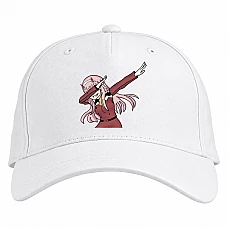 Baseball cap with Print Darling In The Franxx Funny Zero Two Dub - white