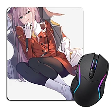 Mouse pad with print Darling In The Franxx Cute Zero Two