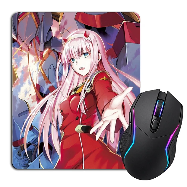 Mouse pad with print Darling In The Franxx Gorgeous Zero Two