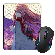 Mouse pad with print Darling In The Franxx Perfect Zero Two