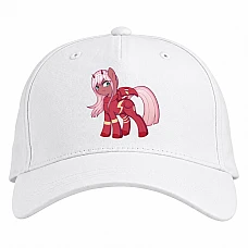 Baseball cap with Print Darling In The Franxx Mlp Edition - white