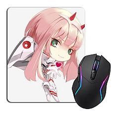 Mouse pad with print Darling In The Franxx Little Zero Two
