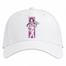 Baseball cap with Print Blend S Maika Sakuranomiya - white