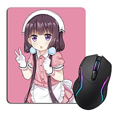 Mouse pad with print Blend S Maika Sakuranomiya Hero
