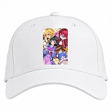 Baseball cap with Print Blend S Main Heroes - white