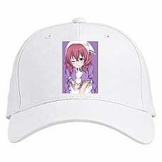 Baseball cap with Print Blend S Miu Amano - white