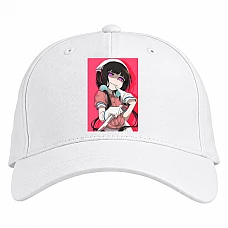 Baseball cap with Print Blend S Maika Sakuranomiya Girl - white