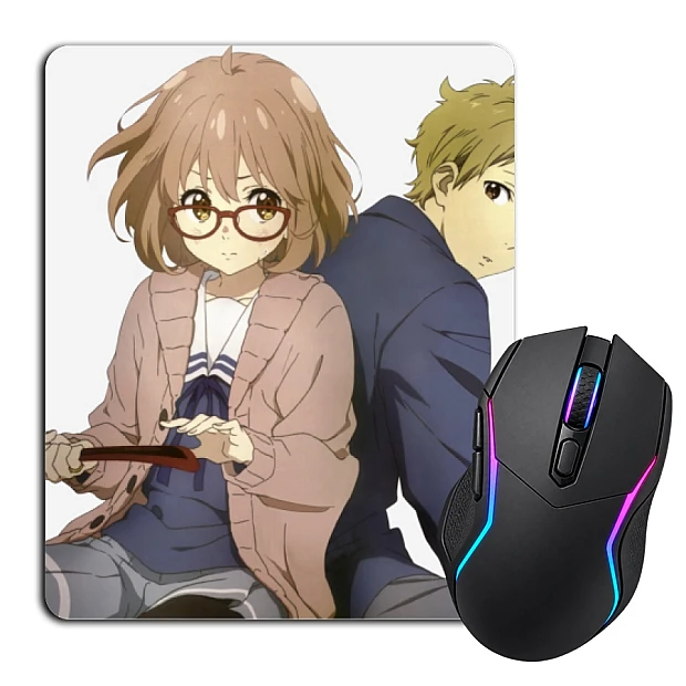 Mouse pad with print Beyond The Boundary Main Heroes