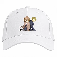 Baseball cap with Print Beyond The Boundary Main Heroes - white