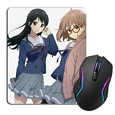 Mouse pad with print Beyond The Boundary Girls