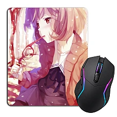 Mouse pad with print Beyond The Boundary Girl Kuriyama Mirai