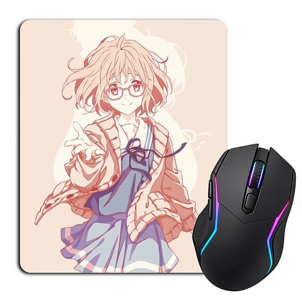 Mouse pad with print Beyond The Boundary Amazing Kuriyama Mirai