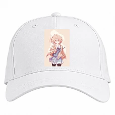Baseball cap with Print Beyond The Boundary Amazing Kuriyama Mirai - white